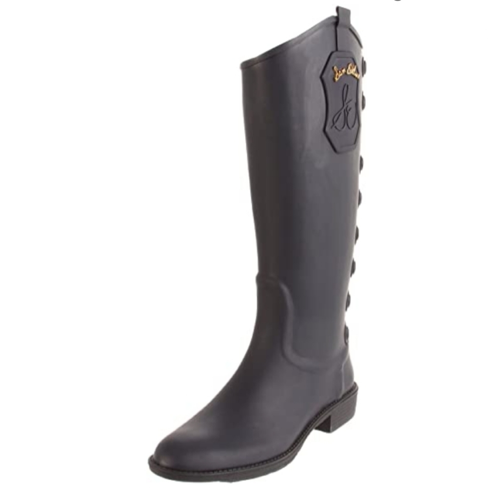 NEW Sam Edelman Ximon Rain Boots, Navy